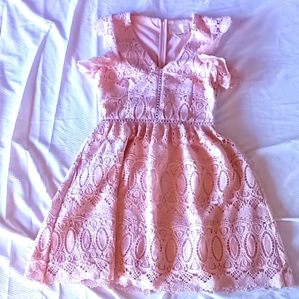 Pink Lace dress